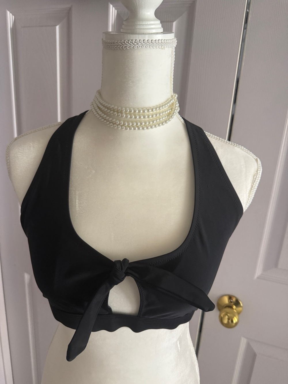 Old Navy Black Convertible Keyhole Bikini👙
